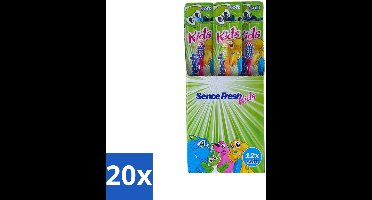 20 x Sence - Fresh Kids Soft - Tandenborstels - Zacht - 12 Tandenborstels - Tandenborstels Voor Kinderen - Zachte Tandenborstels - Kindertandenborstels - Tandenborstel Voor Kinderen - Gezonde Mondhygiëne