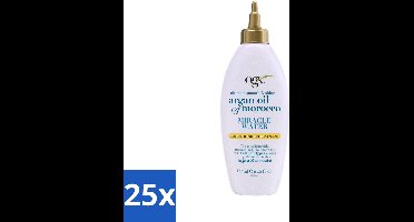 25 x OGX - Argan Oil of Morocco - Miracle Water - Lichtgewicht Hydratie - 177 ml - Haartype - Hydratatie - Arganolie - Glans - Ontwarrer