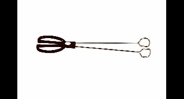 BBQ Collection Vleestang RVS - 36 cm - Zilver - Hittebestendige grip