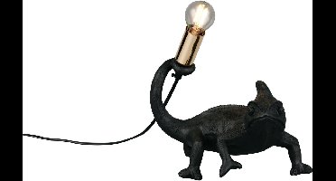 REALITY CRAWLY - Tafellamp - Zwart - excl. 1x E14 4 W - Snoerschakelaar