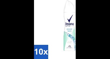 10 x Rexona - Shower Fresh - Deodorant Spray - Anti-transpirant - 150 ml - Shower Fresh - Deodorant Spray - Anti-transpirant - 48 Uur Bescherming - Motion Sense