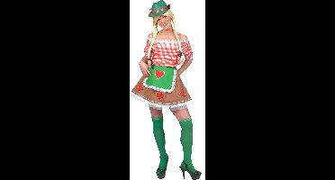 "Traditioneel katoenen Beiers kostuum voor vrouwen - Verkleedkleding - Medium"