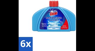 6 x At Home - Clean - Vaatwas Machinereiniger - Verwijdert Hardnekkig Vuil - 250 ml - Vaatwasmachine Reiniger - Vaatwasmachine Reiniging - Vaatwasmachine Kalkaanslag - Vaatwasmachine Vet - Vaatwasmachine Vuil