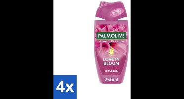 4 x Palmolive - Douchegel - Love in Bloom - Aroma Essence - 250 ml - Douchegel - Geur - Bloemengeur - Verfrissende Geur - Hydraterende Douchegel