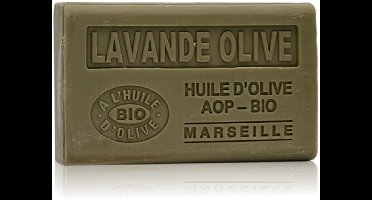 4x Savon de marseille biologische olijfzeep met lavendel -AOP - franse zepen - biologisch -
