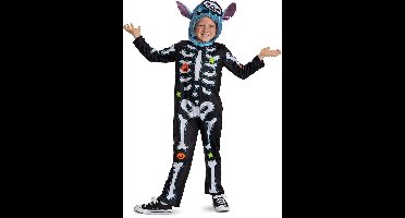 Disney Lilo & Stitch Classic Skeleton Kostuum Zwart 5-6 Years
