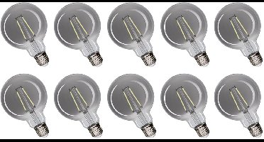 Spectrum LED Lamp E27 4.5W 230V - 310 Lumen - 4000K Neutraal wit - Natuurlijk licht - Energiezuinig - 10 stuks