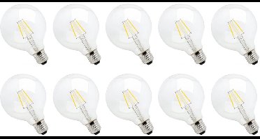 Spectrum Dimbare LED Lamp E27 8.5W - 230V - 1150 Lumen - 2700K Warm Wit - Gezellig Licht - Dimbaar - Energiezuinig - 10 stuks