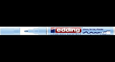 Viltstift edding 751 lak rond 1-2mm pastel blauw | 10 stuks