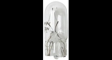 Lampa W5W 12V 5W wedge base lamp W2,1x9,5d – set van 10 stuks – E-goedgekeurd autolampje voor breed scala aan toepassingen