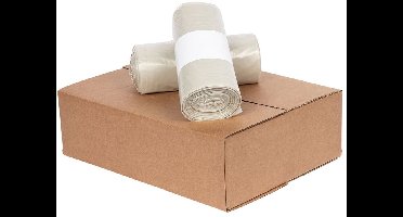 Afvalzakken voor CANman transparant 115 liter - Doos 100 stuks