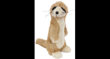 PIA Soft Toys - Pluche Knuffeldier - Stokstaartje - 23 cm