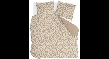 Byrklund Dekbedovertrek Animal Spots - 200x220 - 100% Polyester - Bruin / Grijs