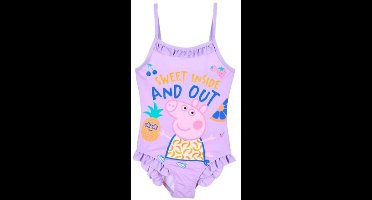 Peppa Pig / Peppa Big Badpak - Lila - Maat 104