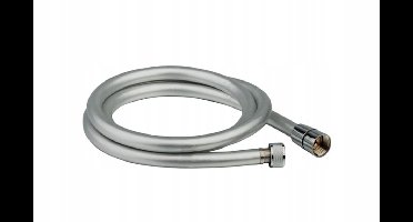 VALVEX Doucheslang SILVER 1,5m - Mat Zilver ABS & Messing