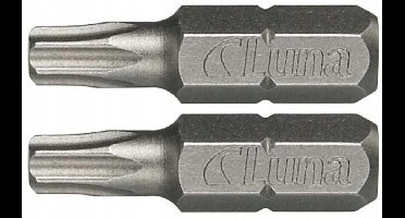 Luna Torx Bit met Gat TX40 - 2 Stuks