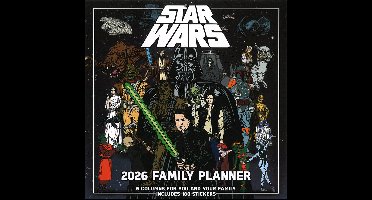 STAR WARS Familienplaner im Format 30 x 30