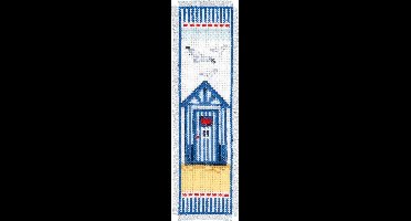 Vervaco - Bladwijzer kit - Strandcabine - PN-0144278 - Borduren - Borduurpakket - Borduurpakket volwassenen - Borduurpakket kind