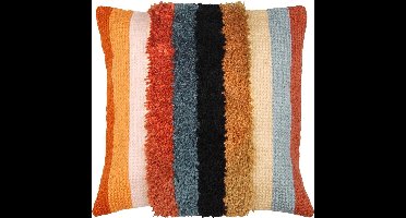 Vervaco - Knoop kettingsteekkussen kit - Boho strepen - PN-0175564 - Borduren - Borduurpakket - Borduurpakket volwassenen - Borduurpakket kind