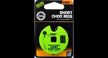 "Fox Edges Arma Point Beaked Chod Rig - Short - 30lb - Maat 4 - "