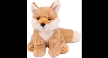 PIA Soft Toys - Pluche Knuffeldier - Vos zittend - 18 cm