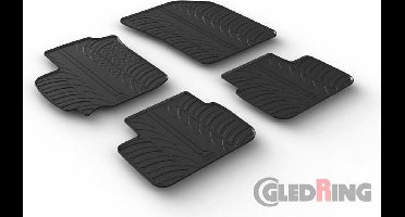 Gledring Rubbermatten passend voor Suzuki Swift 5-deurs 2010-2017 (T profiel 4-delig)