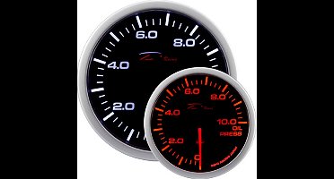 Depo Racing Oliedruk-meter 52 Mm 0,0>10,0 Bar
