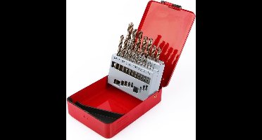 1-10 x 0.5mm HSS - 5% Cobalt Borenset