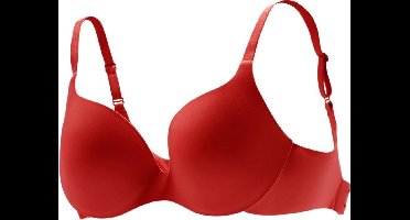 Royal Lounge Junky Royal Fit scarlet red padded bra scarlet red - voorgevormde bh Maat: 80D