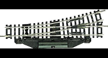 N Fleischmann rails (zonder ballastbed) 22265 Wissel, Links 112.6 mm 15 ° 362.6 mm 1 stuk(s)