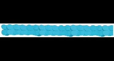 Amscan Slinger Garland 365 Cm Lichtblauw