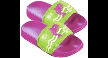 BECO Badslippers Meisjes - Eva - Roze - Maat 23-24