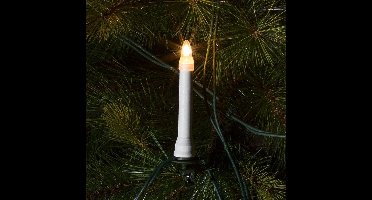Konstsmide 1005-000 Kerstboomverlichting Kaarsen Buiten werkt op het lichtnet Aantal lampen 16 Gloeilamp Helder Verlich