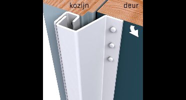 1010.163.02 Secu SecuStrip Plus buitendraaiend wit