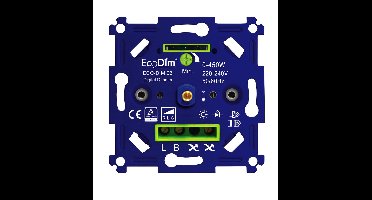 LED Dimmer 0-450 Watt – Fase aan en afsnijding - Universeel