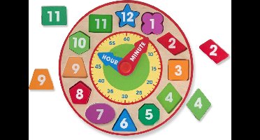 Melissa & Doug - Shape Sorting Clock