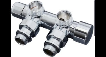 sanivesk  design H-blok thermostatisch haaks