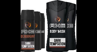 Axe Dark Temptation Set - Deodorant en Douchegel - Voordeelverpakking