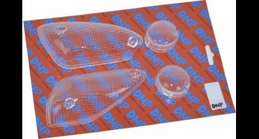 knipperlichtglas set yamaha aerox na 2002 tot 2012 - schroef aansluiting - wit