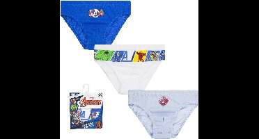 Avengers – 3 x onderbroek maat 116/128 - 6/8 jaar