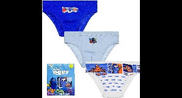 Finding Dory – 3 x onderbroek maat 116/128 - 6/8 jaar