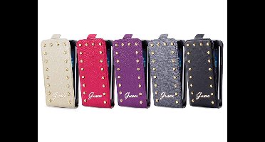 Guess - Studded Flip Case - iPhone 5 / 5s zwart