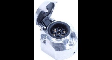 Stekkerdoos 7-polig metaal