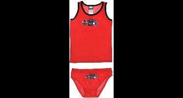 Star Wars - Ondergoedset - Singlet & Onderbroek - Darth Vader - Rood - 7 / 8 jaar