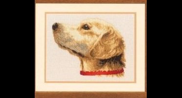 Vervaco borduurpakket Labrador 2002/75.306