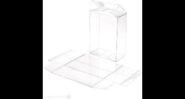 Plastic Doosjes 9,5x5,1x13,2cm Kristalhelder (25 stuks)