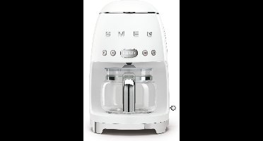 SMEG DCF02WHEU - Filterkoffiemachine - Wit - Warmhoudfunctie