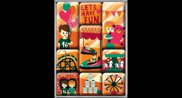 Let's Have Fun Fairgrounds Magneet Set