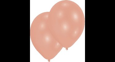 Amscan Ballonnen 27,5 Cm Rosegold 10 Stuks