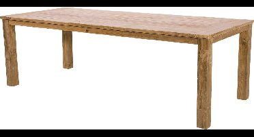 Sunburst - Eettafel recycled teak 240 - Bruin